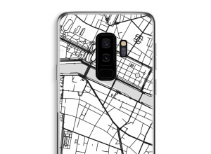 Pon un mapa de ciudad en tu funda para Samsung Galaxy S9 Plus
