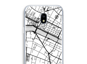 Pon un mapa de ciudad en tu funda para Samsung Galaxy J3 (2017)
