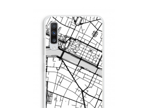 Pon un mapa de ciudad en tu funda para Samsung Galaxy A70