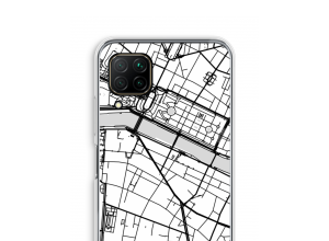 Pon un mapa de ciudad en tu funda para Huawei P40 Lite