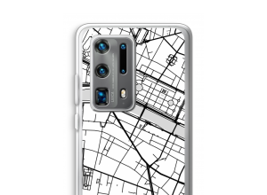 Pon un mapa de ciudad en tu funda para Huawei P40 Pro Plus