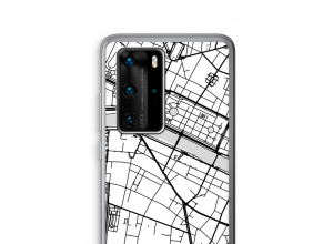 Pon un mapa de ciudad en tu funda para Huawei P40 Pro