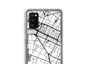 Pon un mapa de ciudad en tu funda para Samsung Galaxy A41