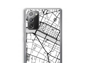Pon un mapa de ciudad en tu funda para Samsung Galaxy Note 20 / Note 20 5G