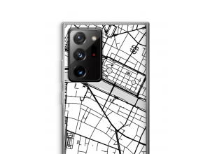 Pon un mapa de ciudad en tu funda para Samsung Galaxy Note 20 Ultra / Note 20 Ultra 5G