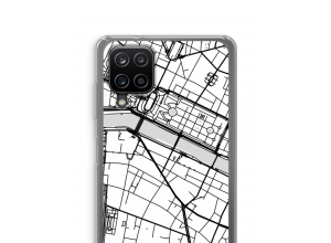 Pon un mapa de ciudad en tu funda para Samsung Galaxy A12