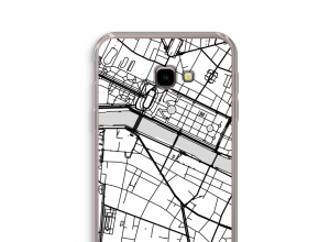Pon un mapa de ciudad en tu funda para Samsung Galaxy J4 Plus