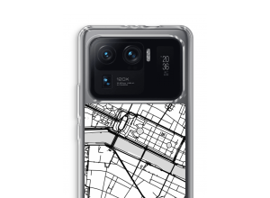 Pon un mapa de ciudad en tu funda para Xiaomi Mi 11 Ultra