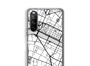 Pon un mapa de ciudad en tu funda para Sony Xperia 10 III