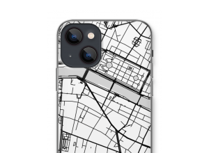 Pon un mapa de ciudad en tu funda para iPhone 13 mini