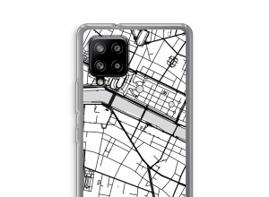 Pon un mapa de ciudad en tu funda para Samsung Galaxy A42 5G