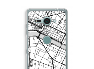 Pon un mapa de ciudad en tu funda para Sony Xperia XZ2 Compact