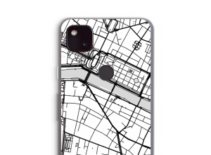 Pon un mapa de ciudad en tu funda para Google Pixel 4a 5G
