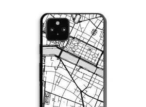 Pon un mapa de ciudad en tu funda para Google Pixel 5a 5G