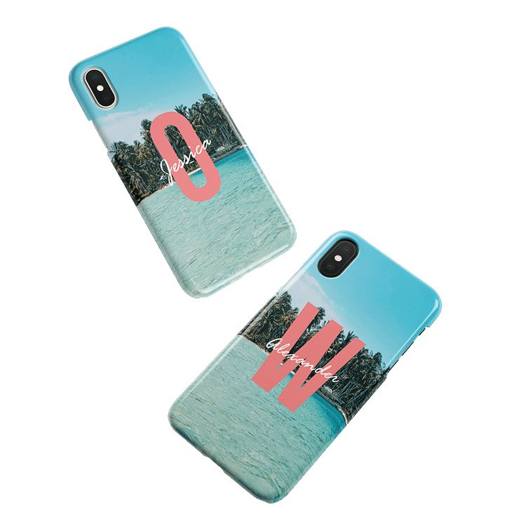 Pon tu monograma en una funda para Samsung Galaxy S7 smartphone