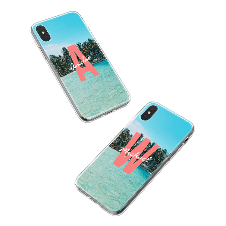 Pon tu monograma en una funda para Samsung Galaxy J1 (2015) smartphone